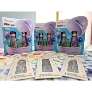NIB Bundle of Sally Hansen Hershey's Easter Hoppy Poppy Bundle Nail Art Stockers
